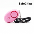 SafeChirp 2-Pack — two 130dB personal safety alarms with LED strobe and USB-C, ready to gift