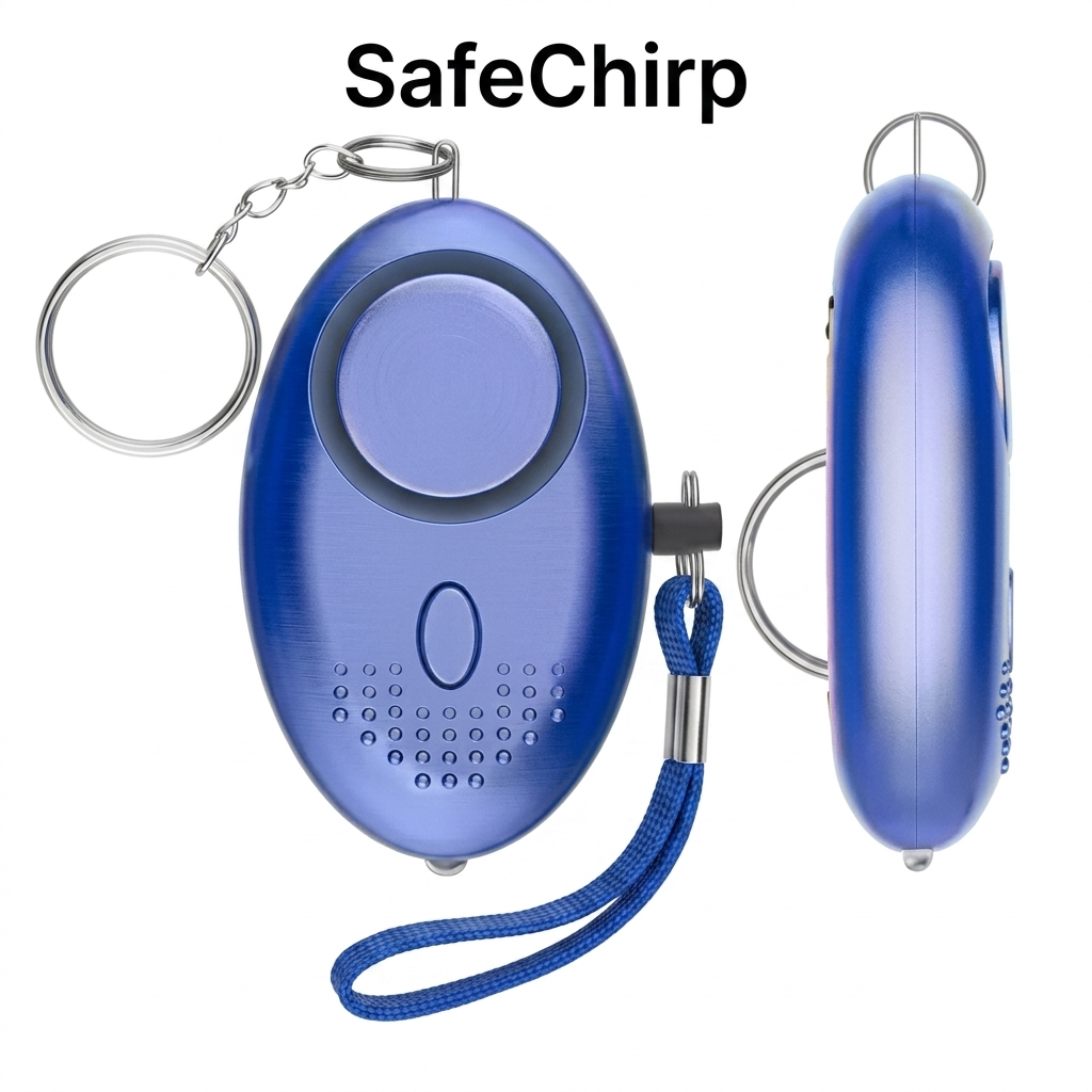 SafeChirp personal safety device for women, runners, and college students